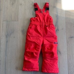 Lands End Iron Knee toddler size 3T snow bib.